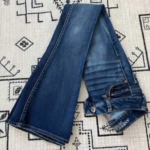 American Eagle Boho Artist Jeans 00 Regular